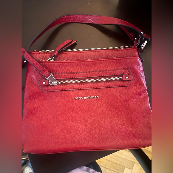 Dana Buchman Handbags - Dana Buchman Red Crossbody bag